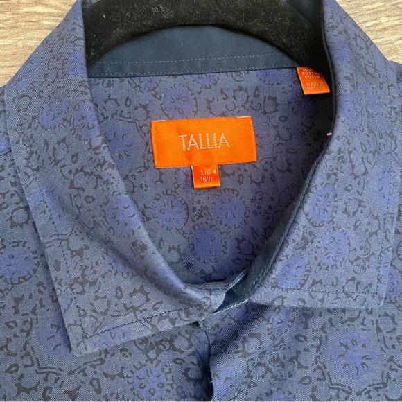 Tallia Baroque Button Up Shirt - Picture 10 of 12